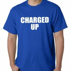 Bewild Charged Up Hip Hop Meek Diss Mens T-shirt