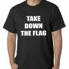Bewild Charleston South Carolina Take Down The Flag Protest Mens T-shirt