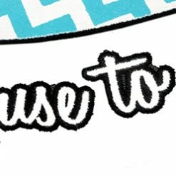 Bewild Chevron Lines Refuse To Sink Girl's T-Shirt Cool Funny & Offensive