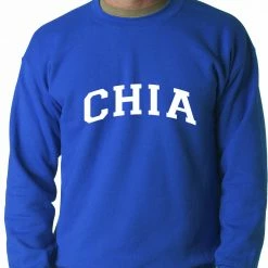 Bewild Cool Funny & Offensive Chia Seed Vegetarian Adult Crewneck