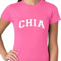Bewild Chia Seed Vegetarian Girls T-shirt