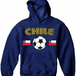 Bewild Nationality & Ethnic Chile International Soccer Hoodie
