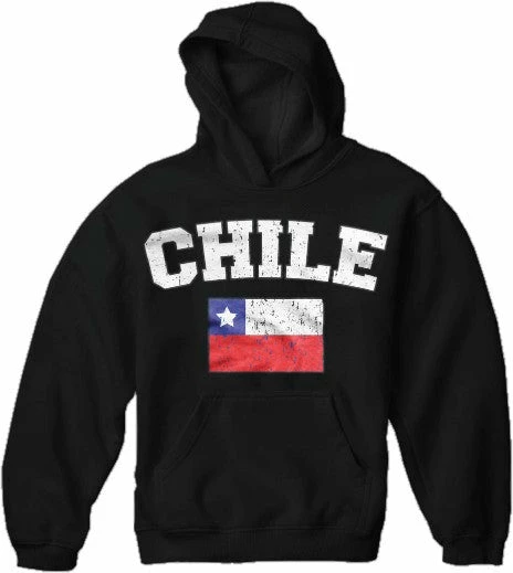 Bewild Chile Vintage Flag International Hoodie Nationality & Ethnic 3 Bewild Chile Vintage Flag International Hoodie Nationality & Ethnic