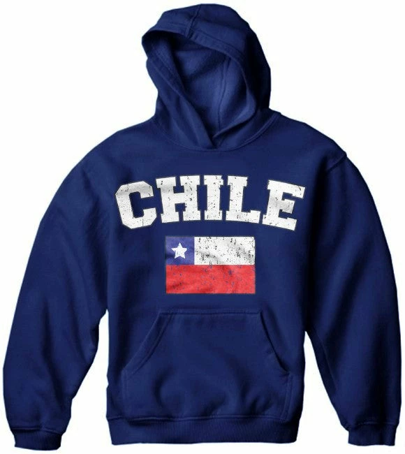 Bewild Chile Vintage Flag International Hoodie Nationality & Ethnic 7 Bewild Chile Vintage Flag International Hoodie Nationality & Ethnic