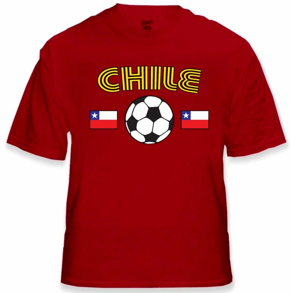 Bewild Nationality & Ethnic Chile World Cup Soccer T-Shirt 6 Bewild Nationality & Ethnic Chile World Cup Soccer T-Shirt