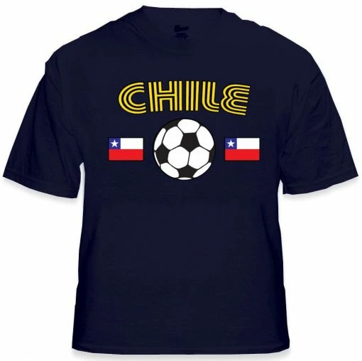 Bewild Nationality & Ethnic Chile World Cup Soccer T-Shirt 15 Bewild Nationality & Ethnic Chile World Cup Soccer T-Shirt