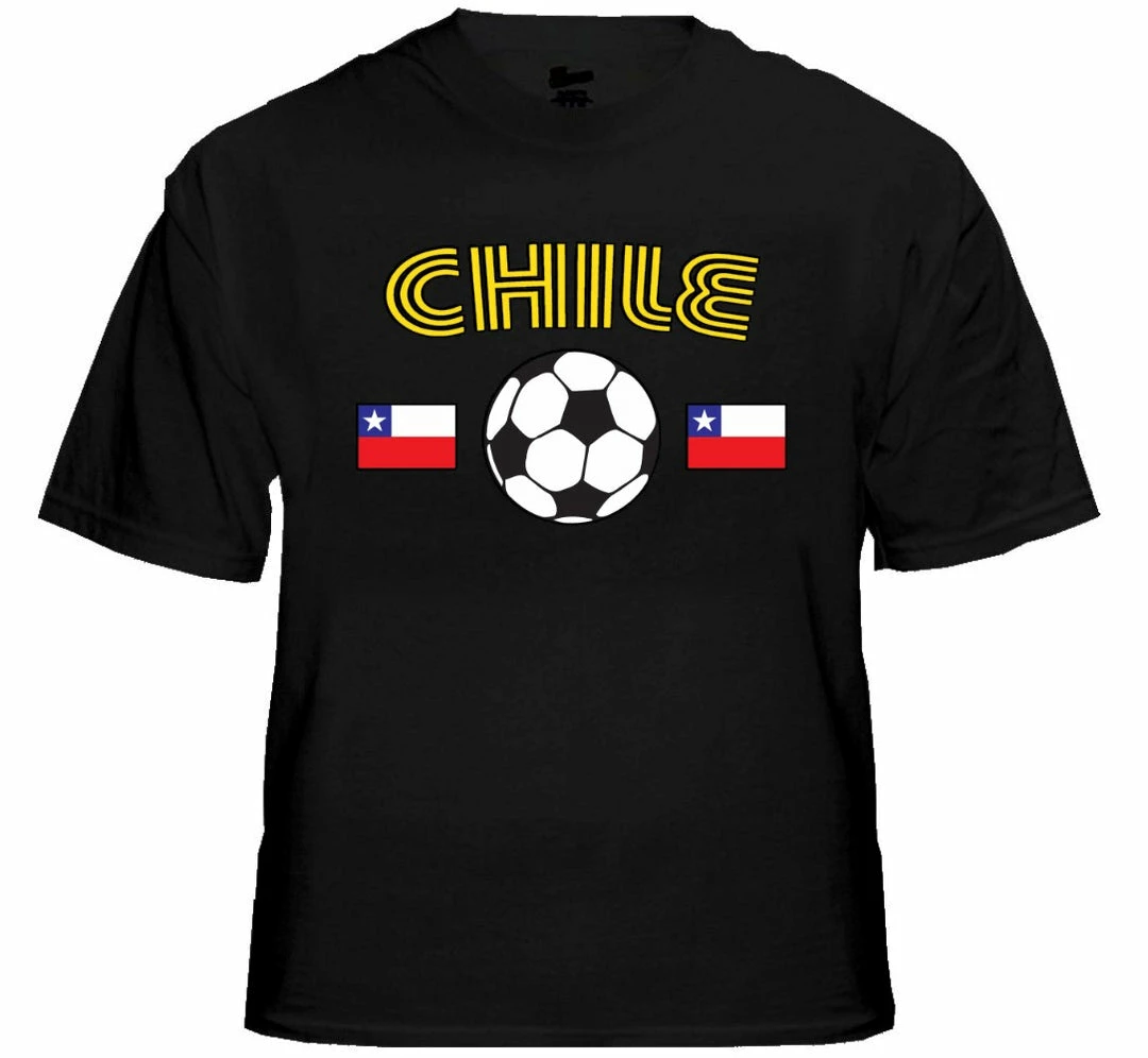 Bewild Nationality & Ethnic Chile World Cup Soccer T-Shirt 3 Bewild Nationality & Ethnic Chile World Cup Soccer T-Shirt