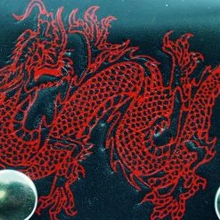 Bewild Chinese Dragon Genuine Leather Chain Wallet Wallets & Chains