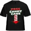Bewild Holiday Prints Christmas Tee's - Free Candy Cane Men's T-Shirt
