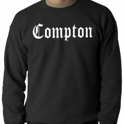Bewild Hip-Hop Inspired Clothing City Of Compton, California Adult Crewneck