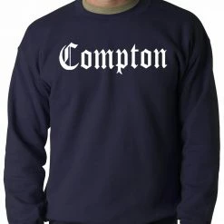 Bewild Hip-Hop Inspired Clothing City Of Compton, California Adult Crewneck