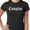 Bewild City Of Compton, California Ladies T-shirt