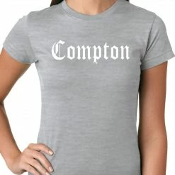 Bewild City Of Compton, California Ladies T-shirt