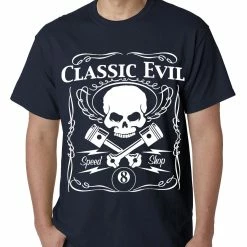 Bewild Classic Evil Biker Mens T-shirt