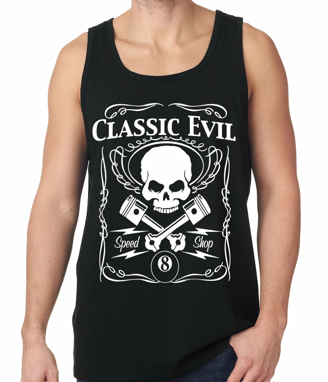 Bewild Classic Evil Biker Tank Top Biker Style 5 Bewild Classic Evil Biker Tank Top Biker Style