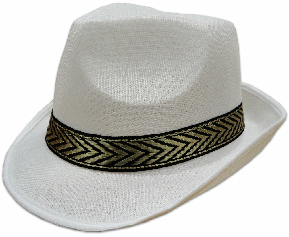 Bewild Classic White Mesh Fedora Hat Buckets & Fedoras 3 Bewild Classic White Mesh Fedora Hat Buckets & Fedoras