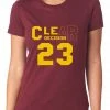 Bewild Sport Inspiration CLEar Decision #23 Lebron Cleveland Girl's T-Shirt