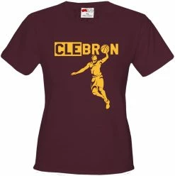 Bewild Sport Inspiration CLEBRON Cleveland Lebron Girls T-Shirt