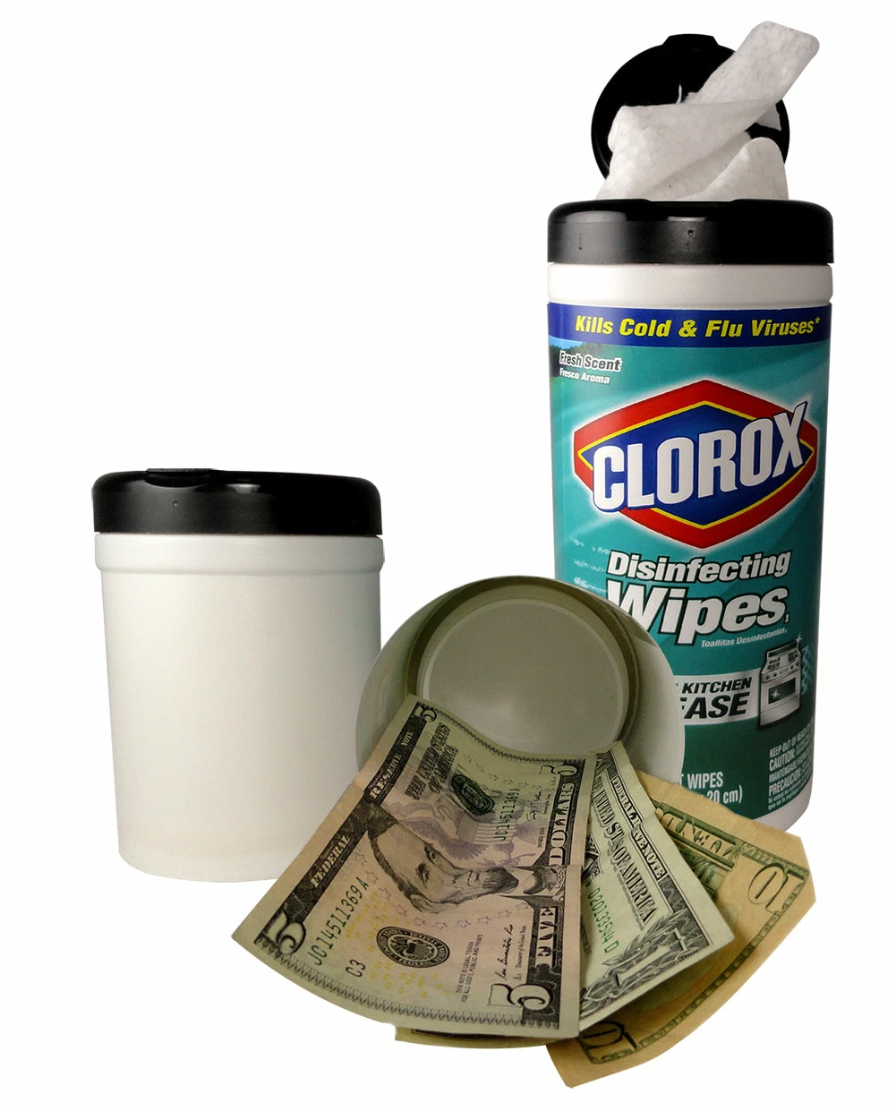 Bewild Clorox Disinfecting Wipe Diversion Safe (Wipes Included) Diversion Safes, Trays & Containers 3 Bewild Clorox Disinfecting Wipe Diversion Safe (Wipes Included) Diversion Safes, Trays & Containers