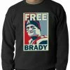 Bewild Color Free Brady Deflategate Football Adult Crewneck