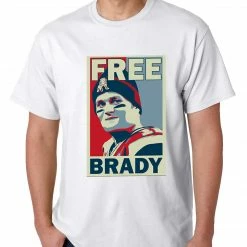 Bewild Color Free Brady Deflategate Football Mens T-shirt