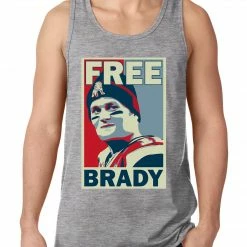 Bewild Sport Inspiration Color Free Brady Deflategate Football Tank Top