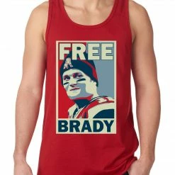 Bewild Sport Inspiration Color Free Brady Deflategate Football Tank Top