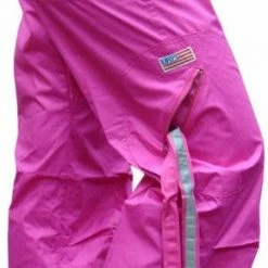 Bewild Comfort Waist Circular Pocket UFO Girls Hipster Pants (Hot Pink)