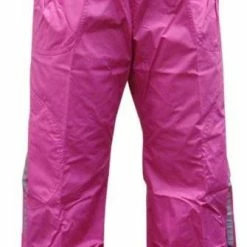Bewild Comfort Waist Circular Pocket UFO Girls Hipster Pants (Hot Pink)