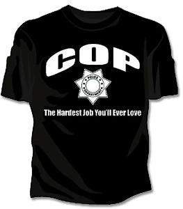 Bewild Cop The Hardest Job Girls T-Shirt Cool Funny & Offensive 3 Bewild Cop The Hardest Job Girls T-Shirt Cool Funny & Offensive
