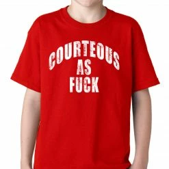 Bewild Courteous As Fuck Kids T-shirt