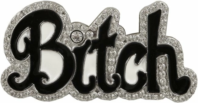 Bewild Couture Rhinestone Bitch Belt Buckle With FREE Leather Belt Belt Buckles 3 Bewild Couture Rhinestone Bitch Belt Buckle With FREE Leather Belt Belt Buckles