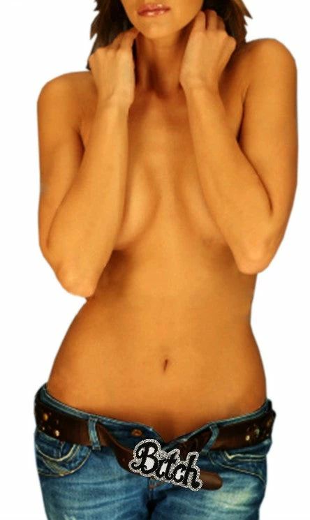 Bewild Couture Rhinestone Bitch Belt Buckle With FREE Leather Belt Belt Buckles 7 Bewild Couture Rhinestone Bitch Belt Buckle With FREE Leather Belt Belt Buckles