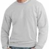 Bewild Crew Neck Sweatshirts For Men & Women - Crewneck Sweatshirt (Ash Grey) Blank & Comfy 2 Bewild Crew Neck Sweatshirts For Men & Women - Crewneck Sweatshirt (Ash Grey) Blank & Comfy