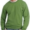 Bewild Crew Neck Sweatshirts For Men & Women - Crewneck Sweatshirt (Kiwi Green) Blank & Comfy