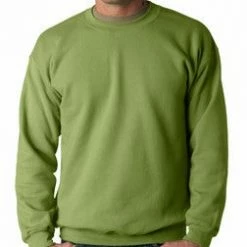 Bewild Crew Neck Sweatshirts For Men & Women - Crewneck Sweatshirt (Kiwi Green) Blank & Comfy