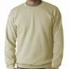 Bewild Crew Neck Sweatshirts For Men & Women - Crewneck Sweatshirt (Sand Beige) Blank & Comfy
