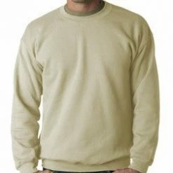 Bewild Crew Neck Sweatshirts For Men & Women - Crewneck Sweatshirt (Sand Beige) Blank & Comfy