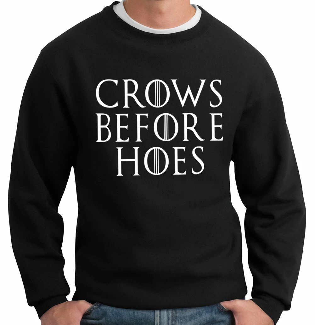 Bewild Crows Before Hoes Crewneck Sweatshirt 3 Bewild Crows Before Hoes Crewneck Sweatshirt