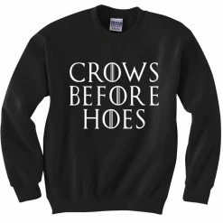 Bewild Crows Before Hoes Crewneck Sweatshirt 12 Bewild Crows Before Hoes Crewneck Sweatshirt