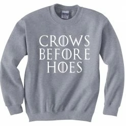Bewild Crows Before Hoes Crewneck Sweatshirt 14 Bewild Crows Before Hoes Crewneck Sweatshirt