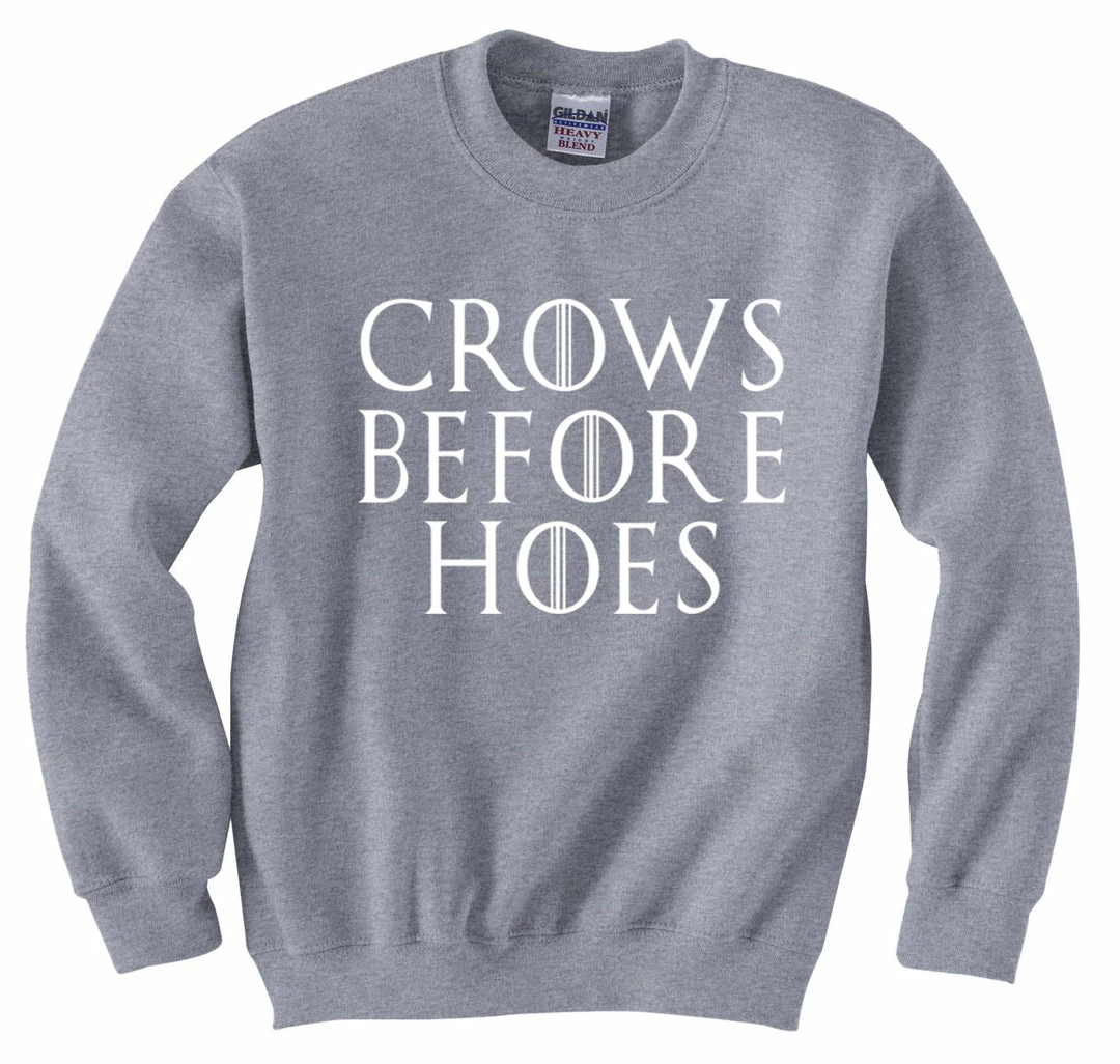 Bewild Crows Before Hoes Crewneck Sweatshirt 7 Bewild Crows Before Hoes Crewneck Sweatshirt