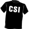 Bewild CSI: Crime Scene Investigation T-Shirt Halloween Prints