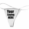 Bewild Custom Thong (White) Thongs
