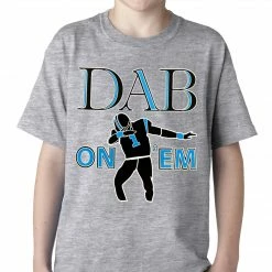 Bewild Dab On 'Em Football Player Kids T-shirt