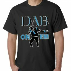 Bewild Sport Inspiration Dab On 'Em Football Player Mens T-shirt