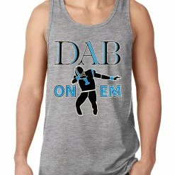 Bewild Dab On 'Em Football Player Tank Top