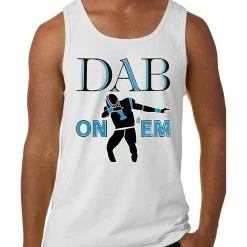 Bewild Dab On 'Em Football Player Tank Top