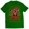Bewild Holiday Prints Dabbing Santa Ugly Christmas Mens T-shirt
