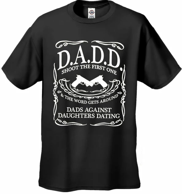 Bewild Cool Funny & Offensive Dads Shoot The First One Men's T-Shirt 4 Bewild Cool Funny & Offensive Dads Shoot The First One Men's T-Shirt